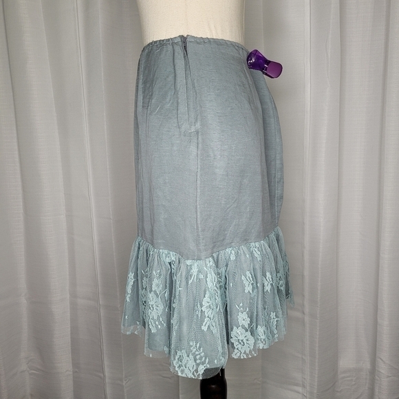 Vintage Rare Mint Lace Skirt and Tie Front Jacket Set Size Medium - Picture 11 of 14